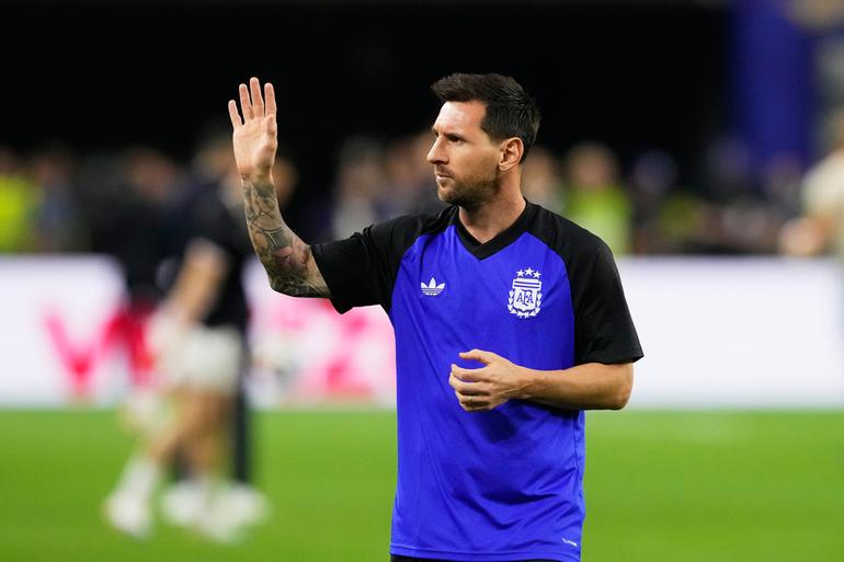 Lionel Messi, jugador de Argentina | AP