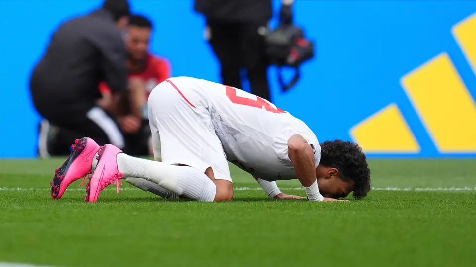 Ramin Rezaeian, jugador de Irán | AP