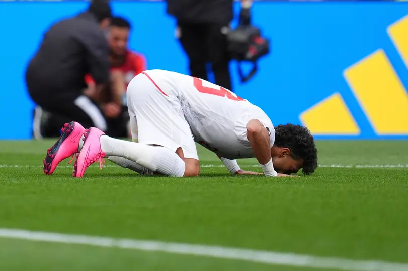 Ramin Rezaeian, jugador de Irán | AP