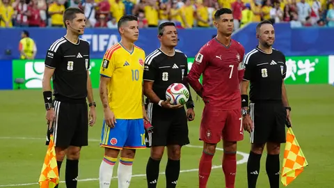 James Rodríguez y Cristiano Ronaldo | IMAGO7