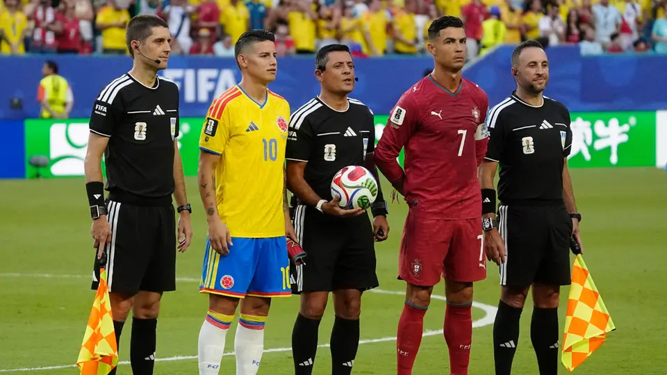 James Rodríguez y Cristiano Ronaldo | IMAGO7