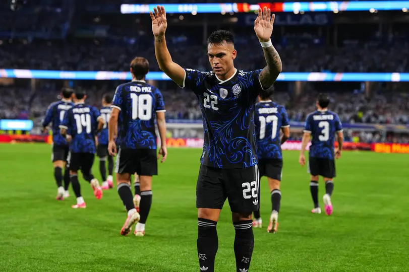 Lautaro Martínez, jugador de Argentina | AP
