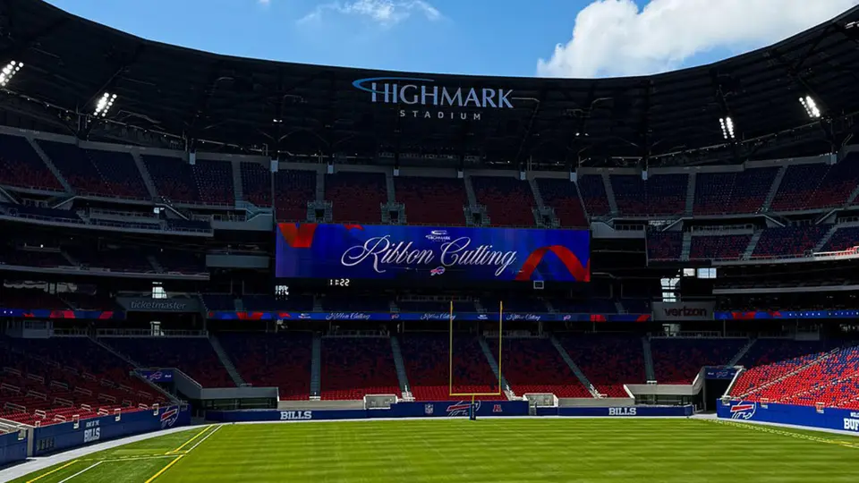 Así el interior del nuevo estadio de Bills | @BuffaloBills
