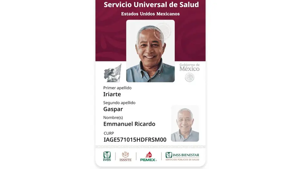La nueva identificación oficial del Gobierno de México integra datos personales y de salud  / Gobierno de México