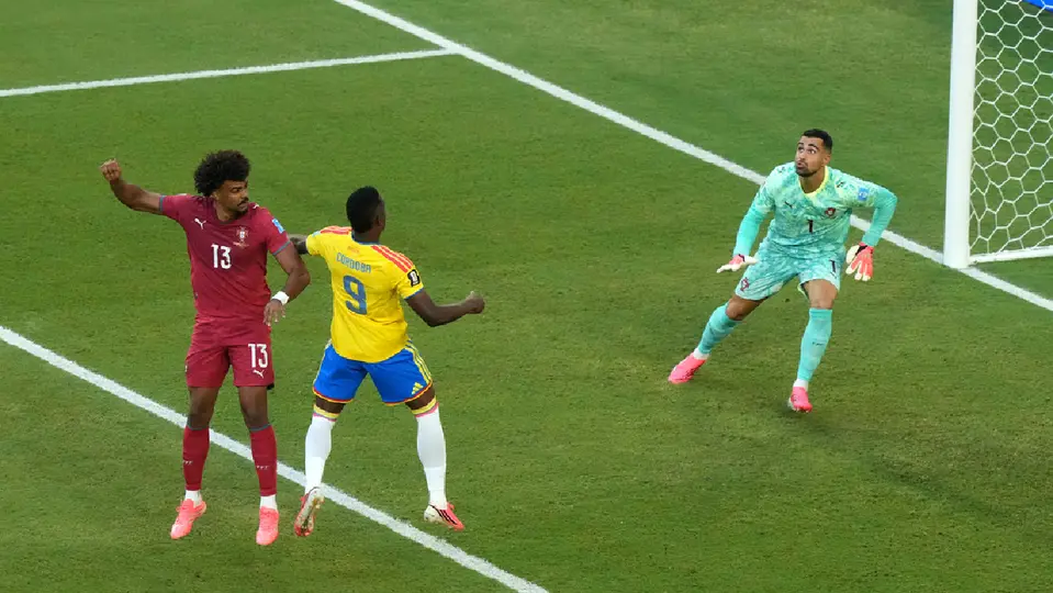 Diogo Costa, jugador de Portugal | AP