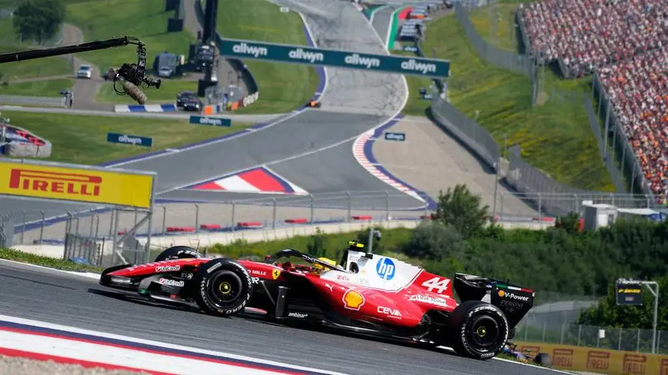 Lewis Hamilton en el Gran Premio de Austria | AP