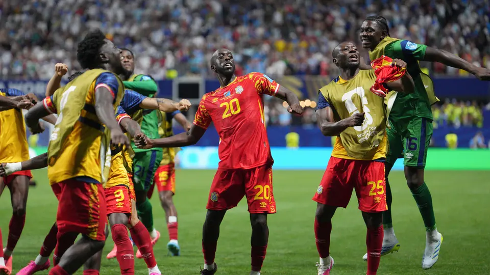 Yoane Wissa marca el gol del pase a 16avos del Congo | AP