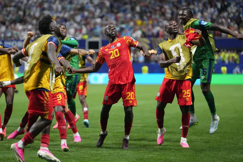 Yoane Wissa marca el gol del pase a 16avos del Congo | AP