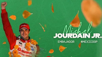Michel Jourdain Jr, es nombrado embajador del Gran Premio de la Ciudad de México 2026
