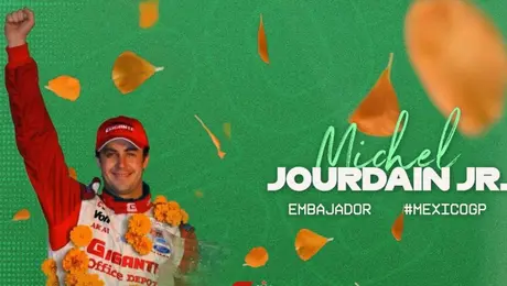 Michel Jourdain Jr, es nombrado embajador del Gran Premio de la Ciudad de México 2026
