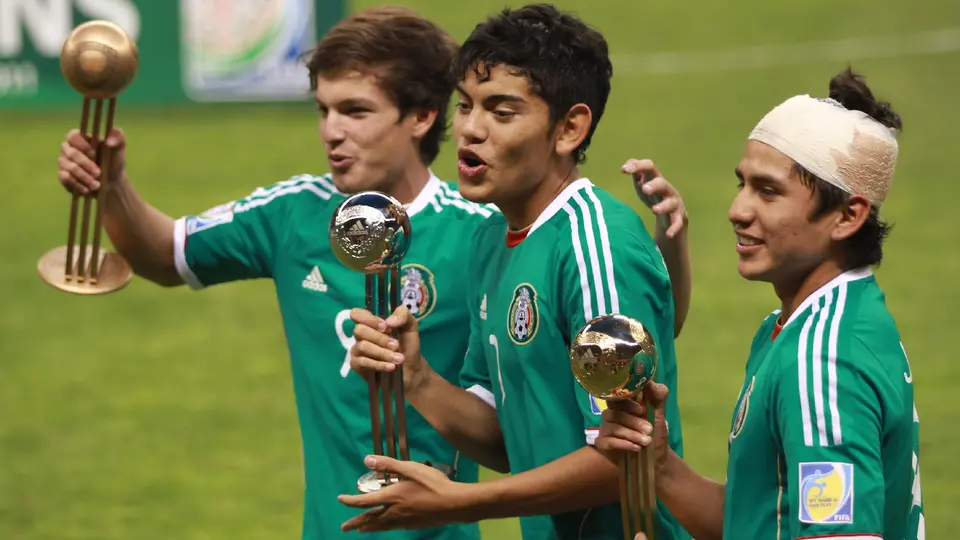 Julio Gómez, Jonathan Espericueta y Carlos Fierro, en 2011 | MEXSPORT