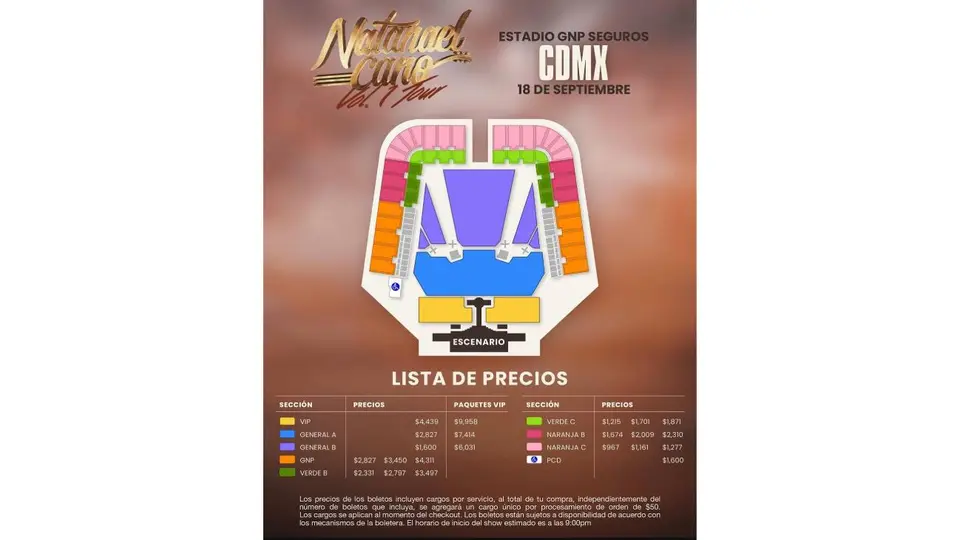 El intérprete de corridos tumbados volverá a uno de los escenarios más importantes del país para ofrecer uno de los conciertos más esperados de su gira./ OCESA