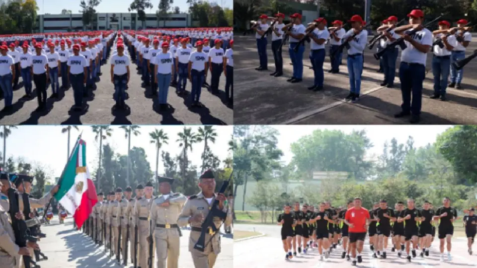 Jóvenes realizan el registro del Servicio Militar Nacional ante la Sedena / @GobiernoMX