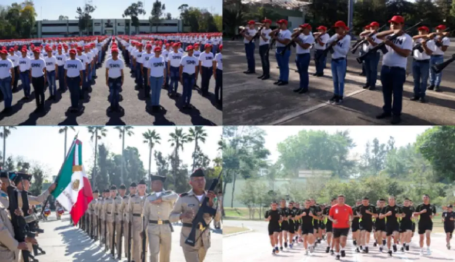 Jóvenes realizan el registro del Servicio Militar Nacional ante la Sedena / @GobiernoMX