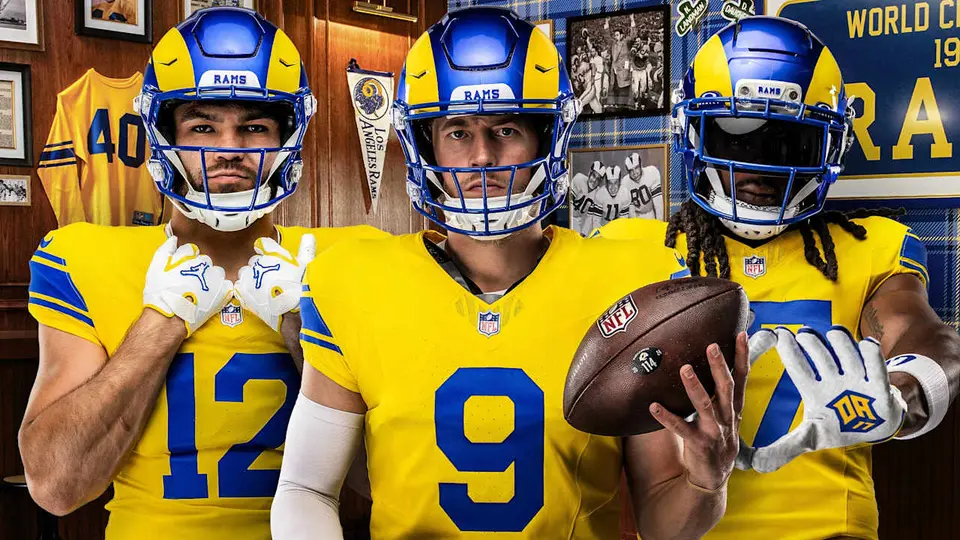 Rams y su nuevo uniforme amarillo | NFL