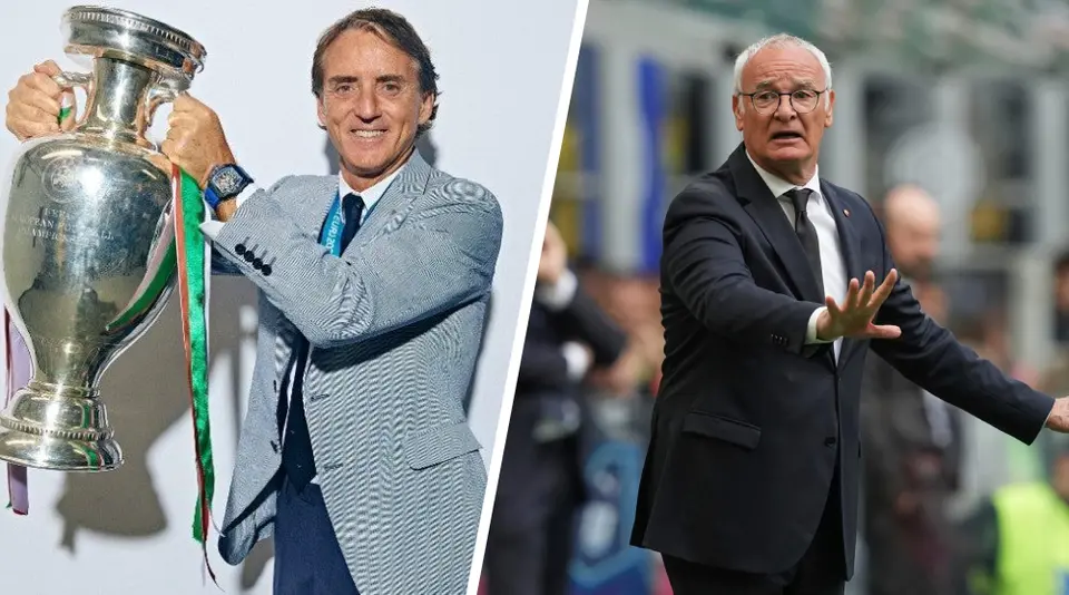 Mancini y Ranieri liderarán la nueva era de la Azzurri l x: @Azzurri/AP