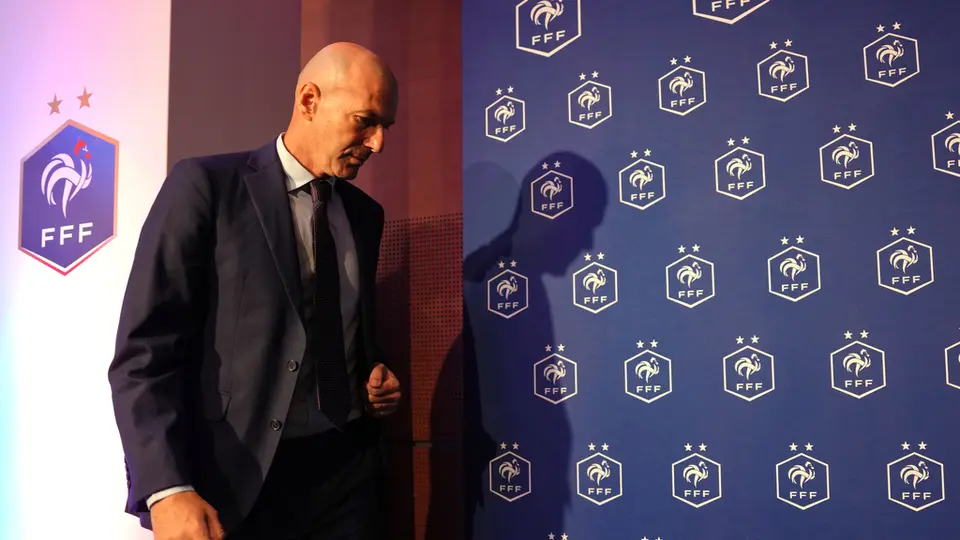 Zinedine Zidane, entrenador de Francia | AP