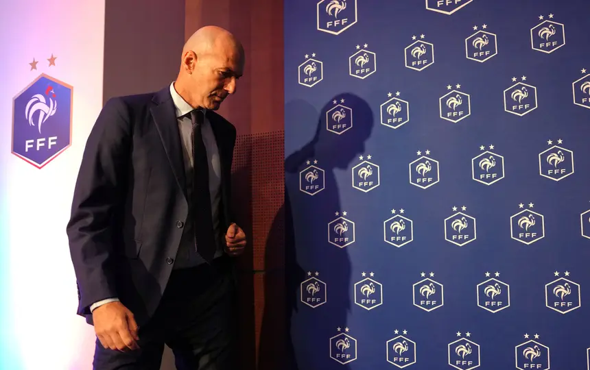 Zinedine Zidane, entrenador de Francia | AP