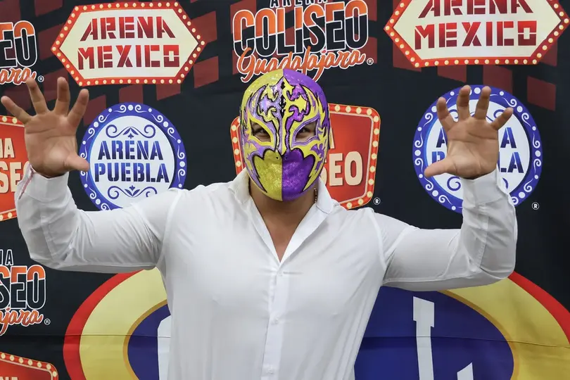 Capitán Suicida en un evento del CMLL | INSTAGRAM 
@capitansuicidacmll