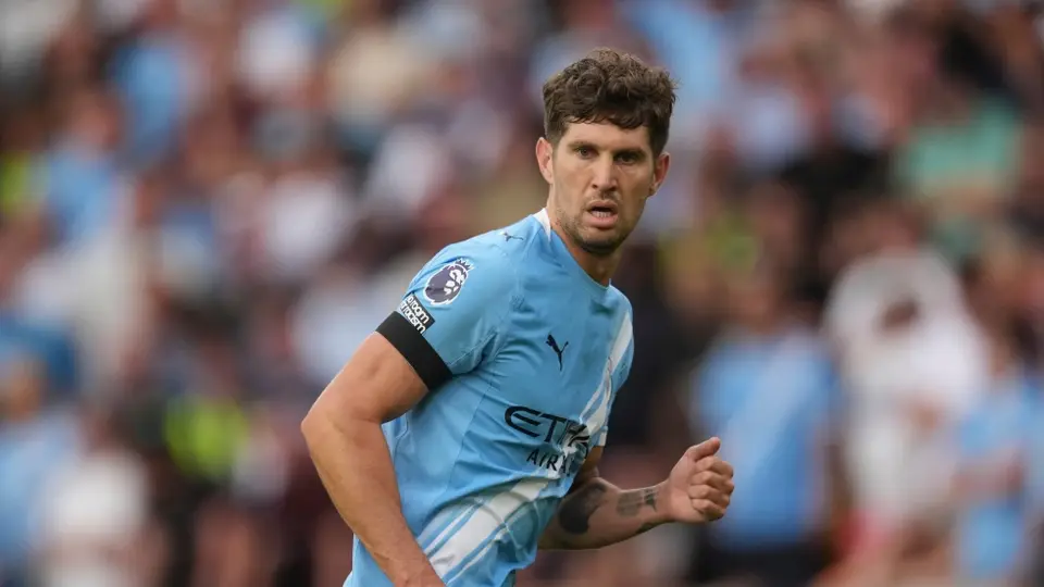 John Stones, con Manchester City | AP