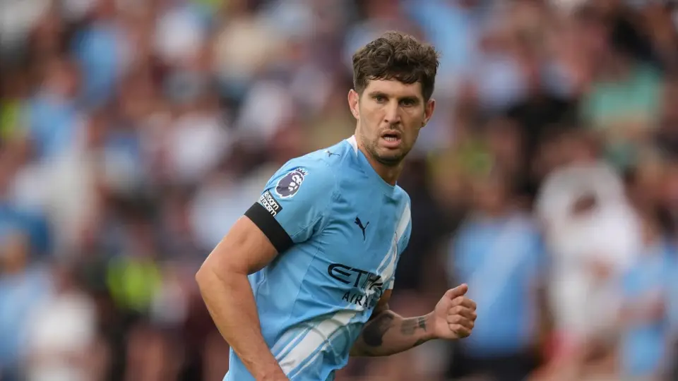 John Stones, con Manchester City | AP