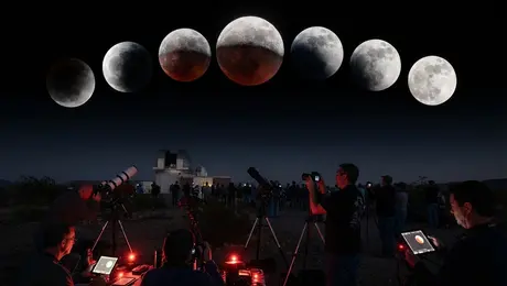 Así se vio la Luna de Sangre: el eclipse que pintó de rojo el cielo en México y el mundo