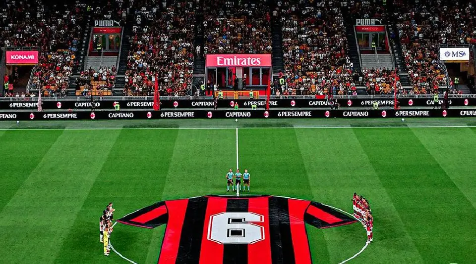 Homenaje a Franco Baresi l Instagram: @acmilan