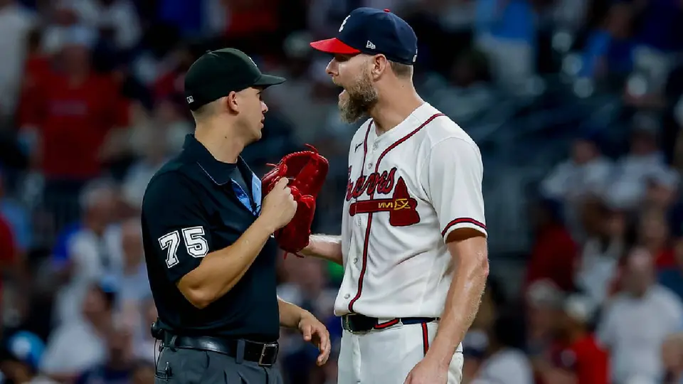 Chris Sale con los bravos de Atlanta | AP