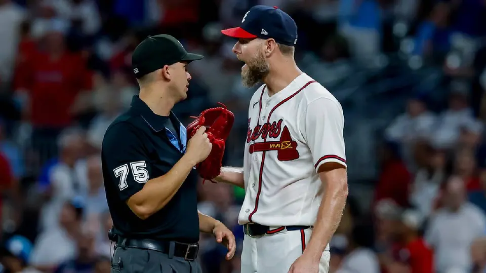 Chris Sale con los bravos de Atlanta | AP