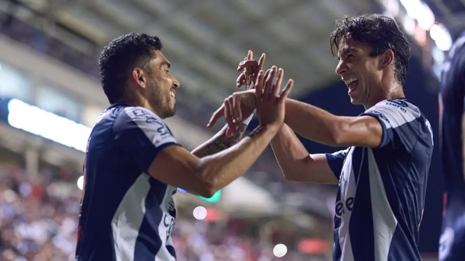 Orbelín Pineda en celebración con Rayados de Monterrey | MEXSPORT
