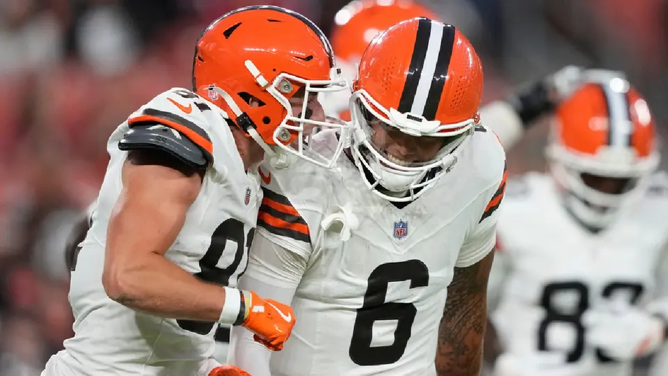 Browns sin Shedeur ni Watson aplastan a los Patriots en el último juego de pretemporada