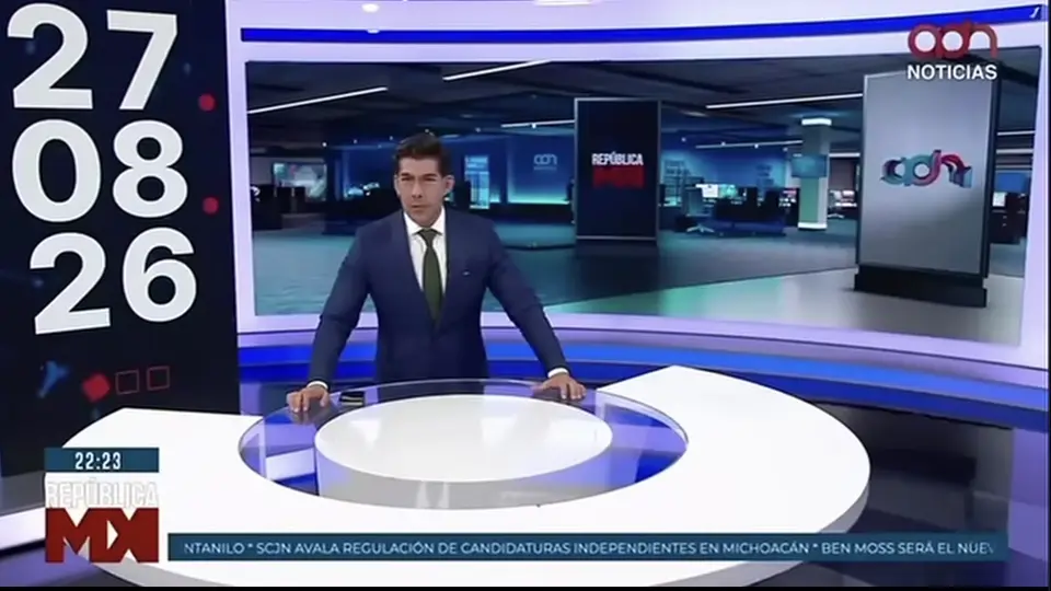 Hasta el momento, no existe un anuncio oficial que confirme que Manuel López San Martín fue despedido de ADN Noticias./@adnnoticias