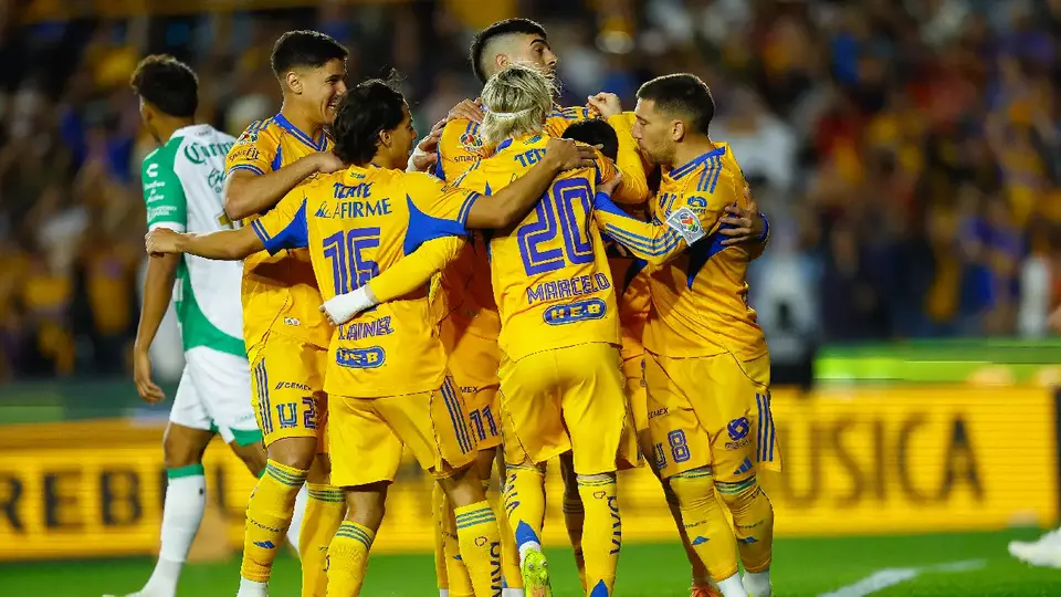 Tigres, con dominio total sobre Santos en los últimos cinco años