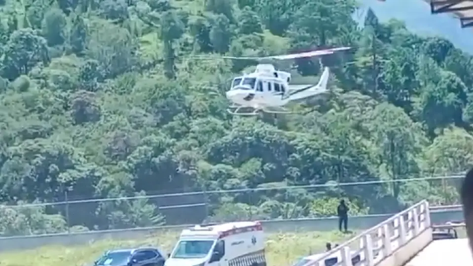 La nave pierde por momentos el rumbo debido a un cruces de aves / Especial