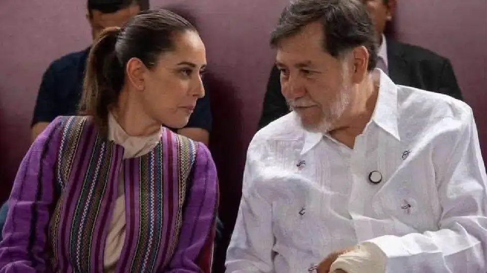 Quien si estuvo presente de los políticos fue Gerardo Fernández Noroña / Especial