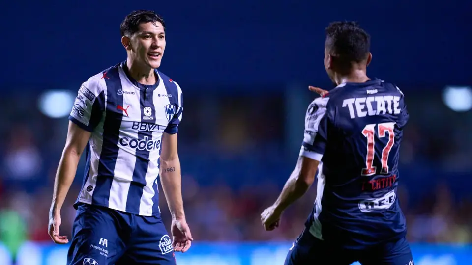 Gerardo Arteaga y 'Tecatito' Corona en celebración con Rayados | MEXSPORT