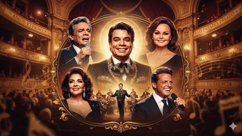 José José, Luis Miguel, Lucha Villa y otros reconocidos cantantes interpretaron canciones escritas por Juan Gabriel a lo largo de sus carreras. / Gemini