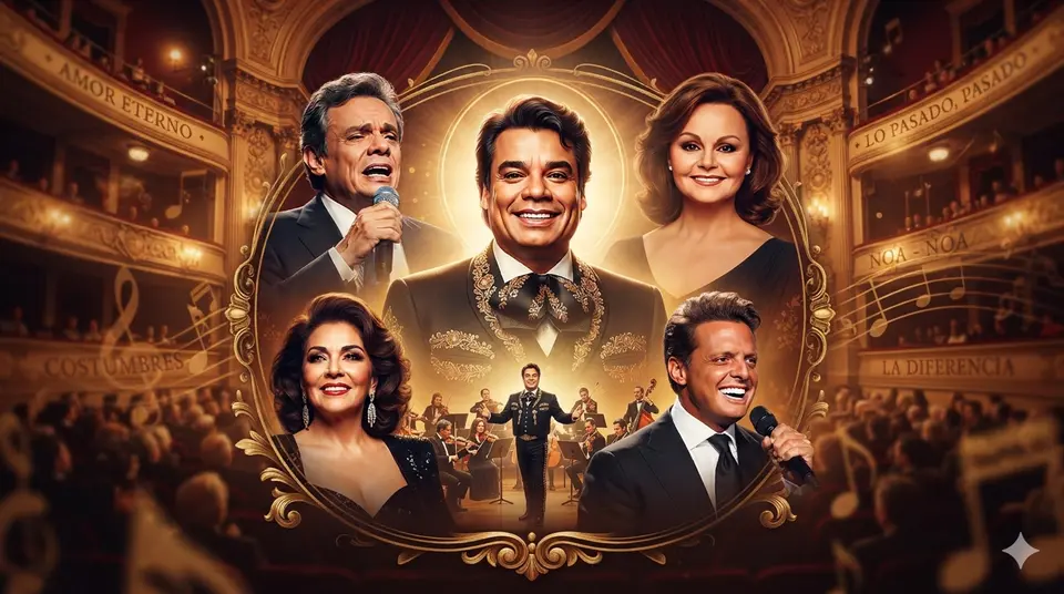 José José, Luis Miguel, Lucha Villa y otros reconocidos cantantes interpretaron canciones escritas por Juan Gabriel a lo largo de sus carreras. / Gemini