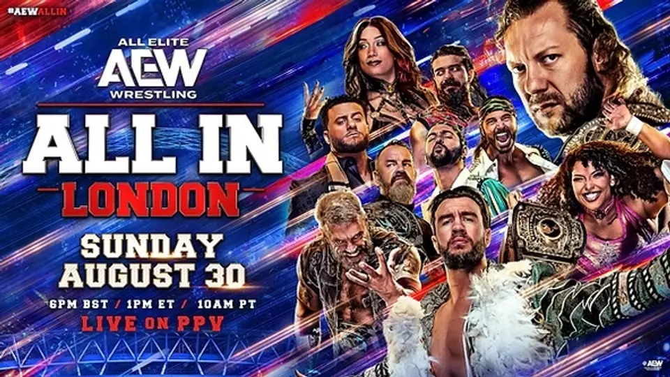 AEW All In London 2026: Horario, cartelera y dónde ver el evento de wrestling