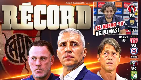 Portada RÉCORD 28 de Agosto de 2026