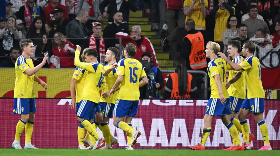 Suecia se va por delante en el marcador | AFP
