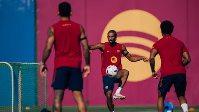 FC Barcelona retira misteriosamente patrocinador de sus camisetas de entrenamiento