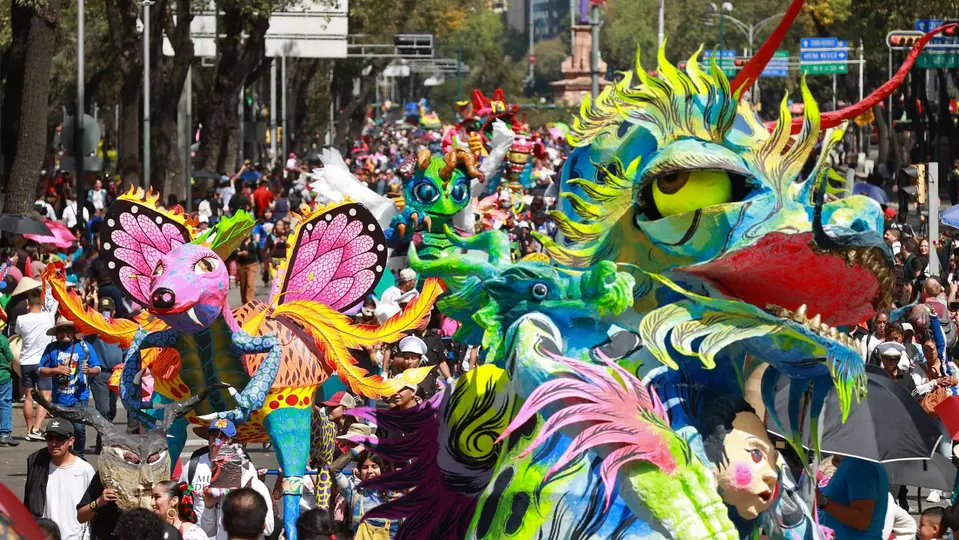 Los alebrijes estarán hasta el 8 de noviembre./especial