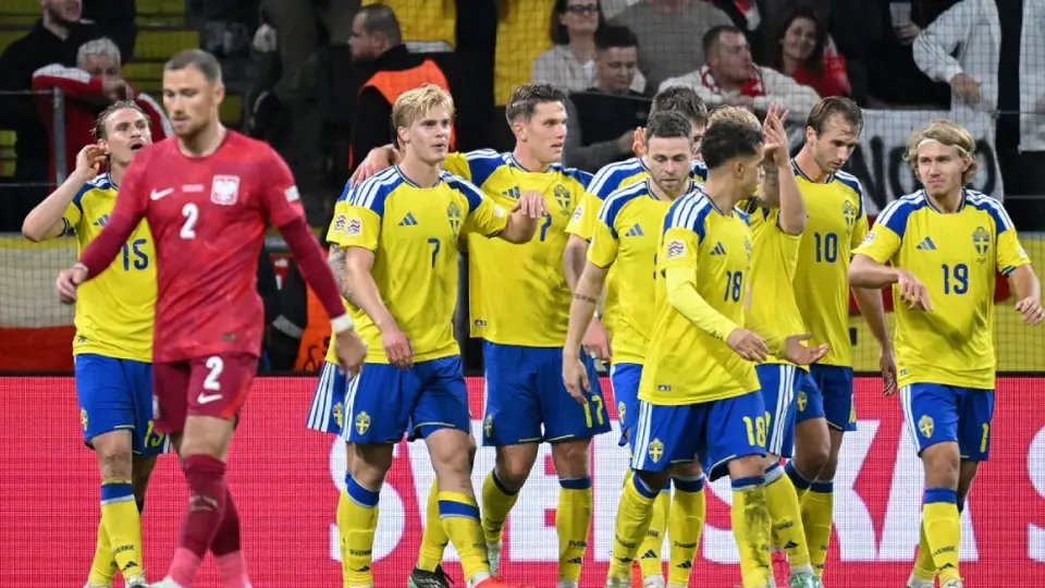 Suecia vence a Polonia y se queda con el liderato del Grupo H en la Liga de Naciones