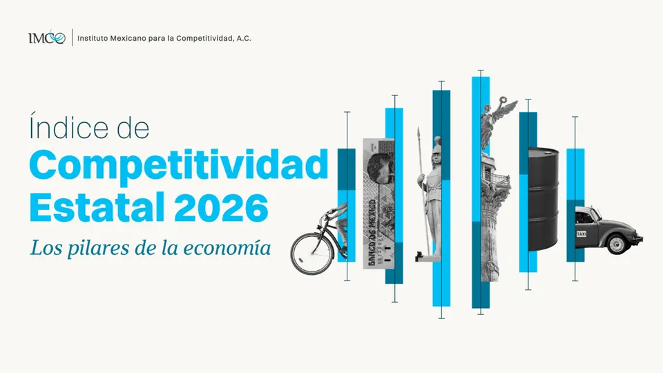 Ranking general del Índice de Competitividad Estatal 2026 del IMCO / IMCO