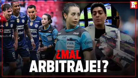 ¡Los errores arbitrales de Katia Itzel en el Cruz Azul vs Toluca!