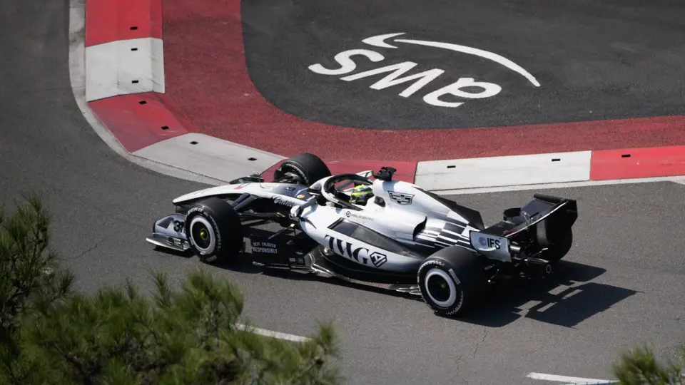 Checo Pérez con Cadillac en el Gran Premio de Azerbaiyán 2026 | AP