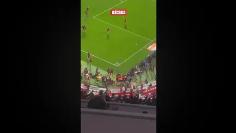 Atlante festeja tras derrotar a Rayados