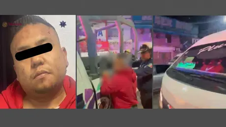 Detienen a chofer de la Ruta 44 en Ecatepec por presunto alcohol al volante