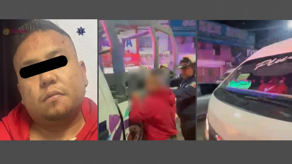 Detienen a chofer de la Ruta 44 en Ecatepec por presunto alcohol al volante